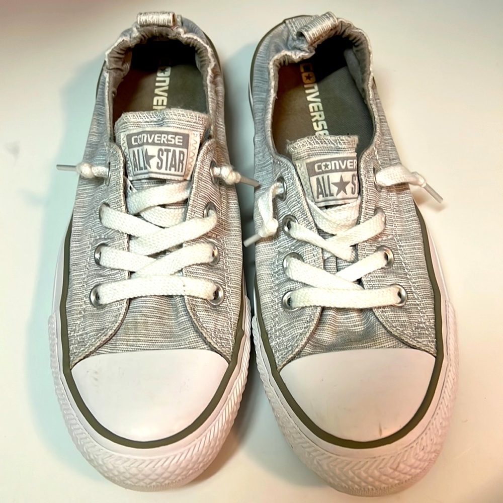 Grey converse size 9